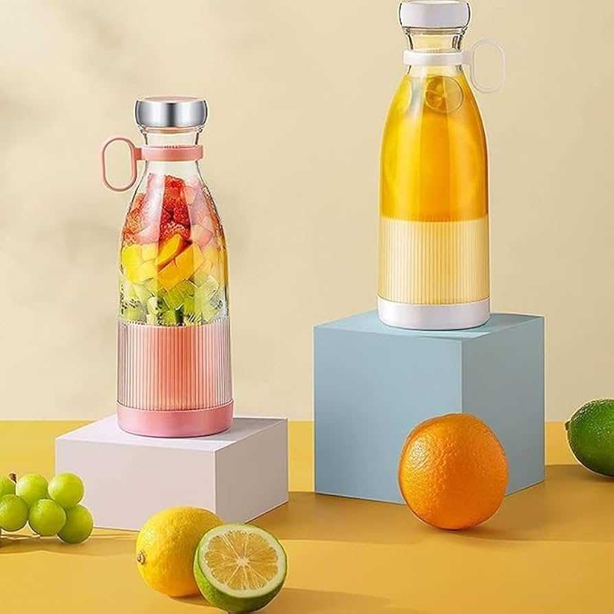 Portable Rechargeable Juicer Blender Bottle – Mini Smoothie Maker
