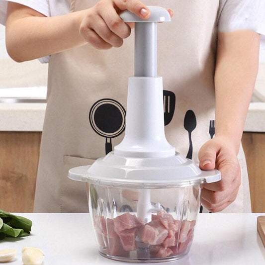 Manual Hand Chopper – Vegetable, Fruit & Herb Chopper