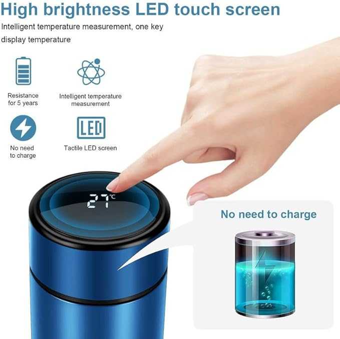 Smart Temperature Display Water Bottle