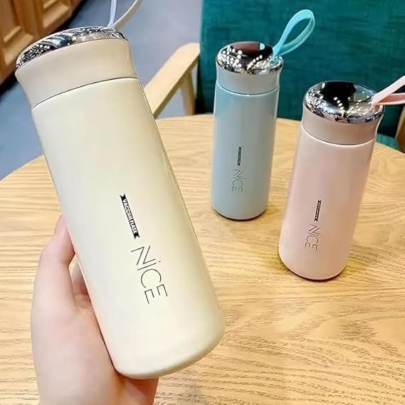 Nice Vacuum Flask Water Bottle with Carry Loop
