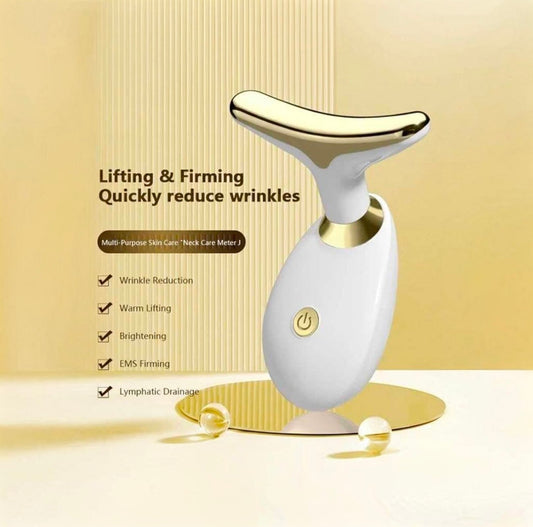 3-in-1 EMS Facial & Neck Lifting Massager