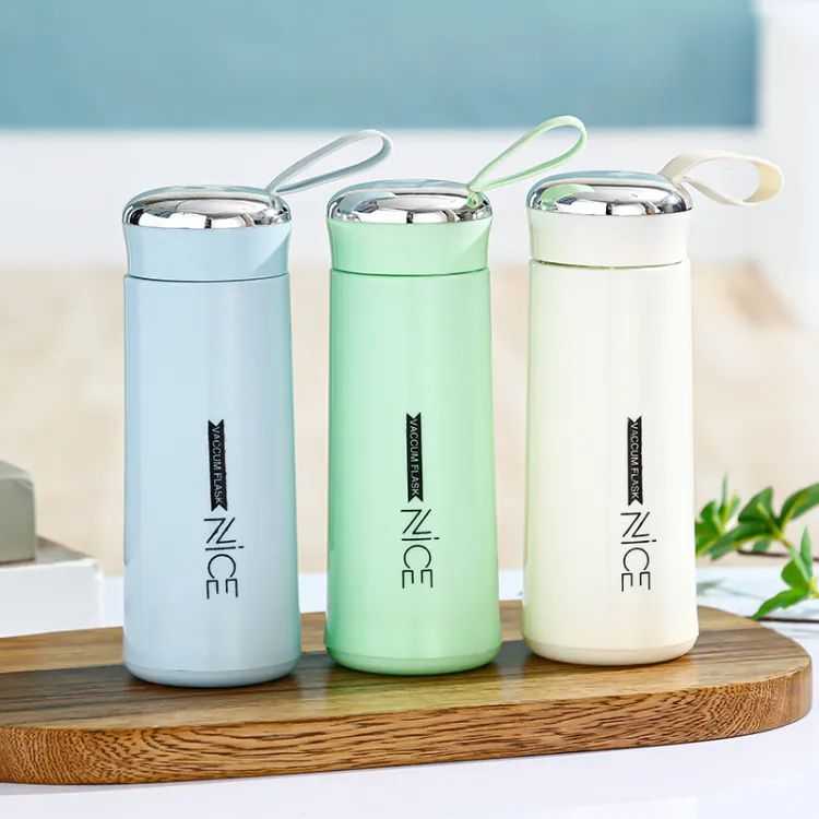 Nice Vacuum Flask Water Bottle with Carry Loop
