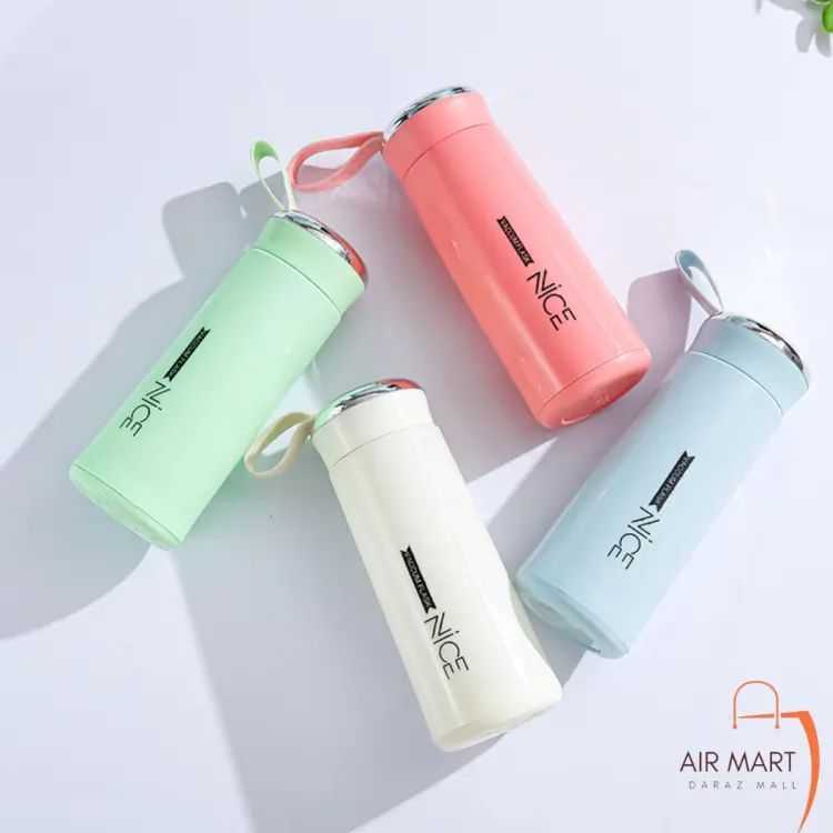 Nice Vacuum Flask Water Bottle with Carry Loop