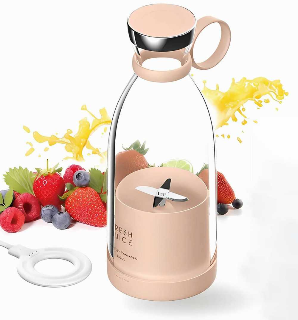 Portable Rechargeable Juicer Blender Bottle – Mini Smoothie Maker