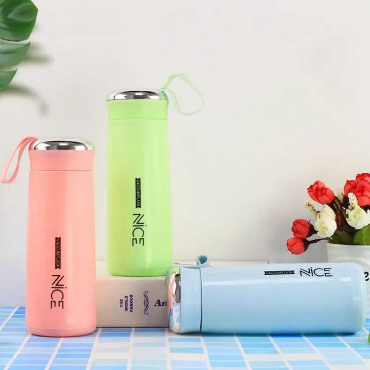 Nice Vacuum Flask Water Bottle with Carry Loop